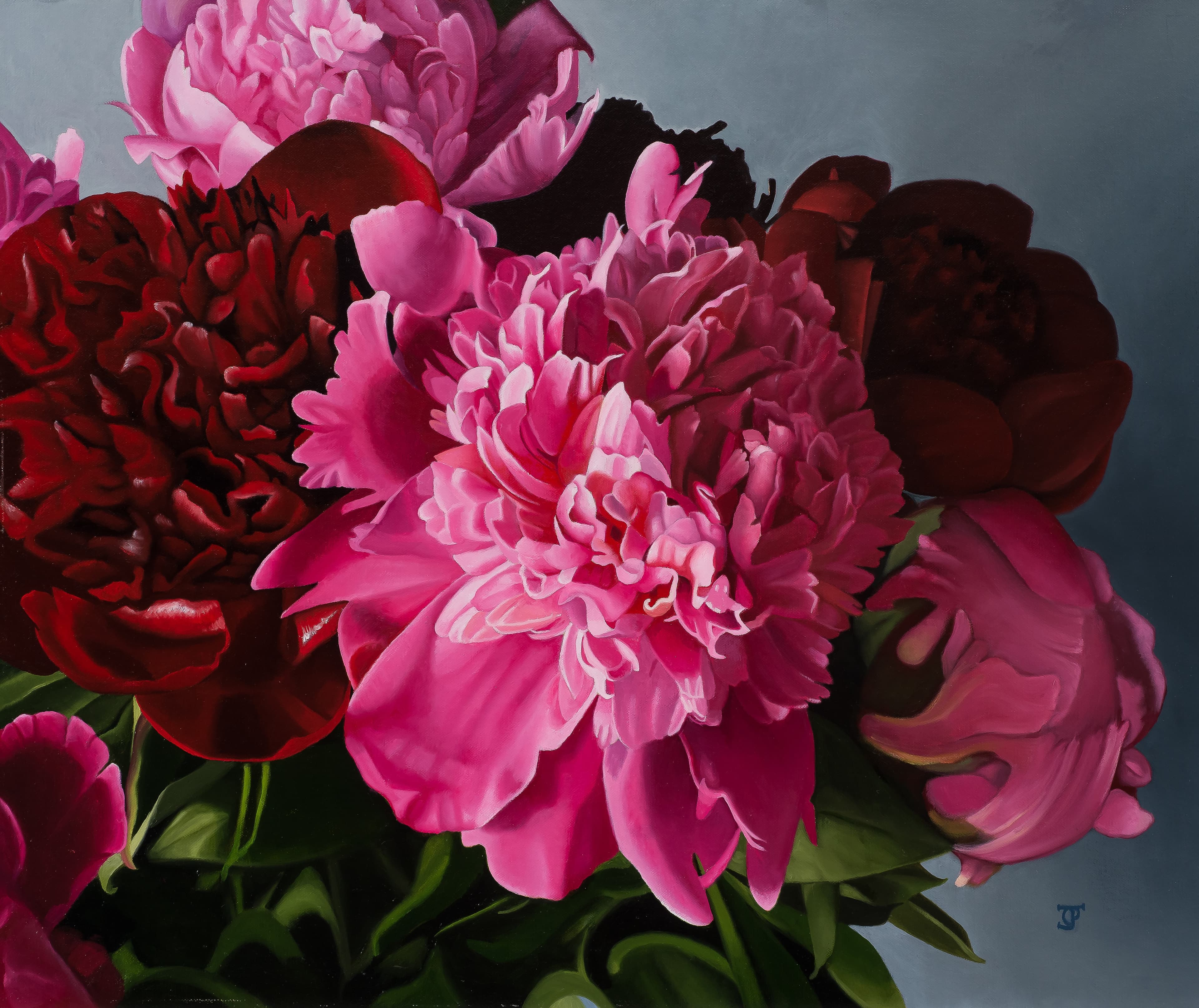 Reveille — oil painting by Dyan J. Padgett
